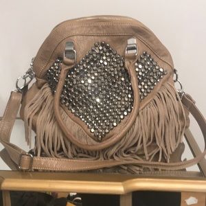 Fringe purse